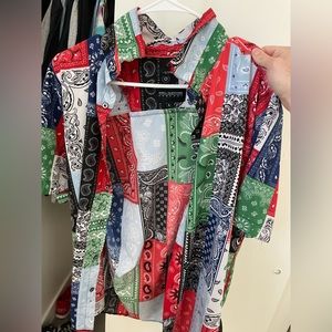 Cool and lightweight bandana button up